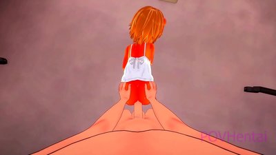 Qiz hamma kiyimlarini yechib suzishga ketdi